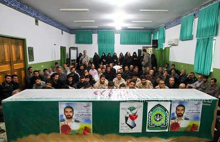تشیع پیکر شهید ستوانیکم میثم مولایی کندلوسی در نوشهر