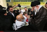دیدار جمعی از جانبازان و خانواده‌های آنان با رهبر انقلاب