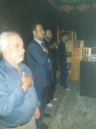عزاداری جوانان نوشهری در مسجد حضرت فاطمه(س) دادگستری نوشهر