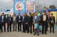 استقبال نوروزی مسئولين نوشهر از ميهمانان در اولين روز سال