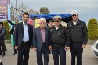 استقبال نوروزی مسئولين نوشهر از ميهمانان در اولين روز سال