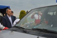 استقبال نوروزی مسئولين نوشهر از ميهمانان در اولين روز سال