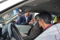 استقبال نوروزی مسئولين نوشهر از ميهمانان در اولين روز سال